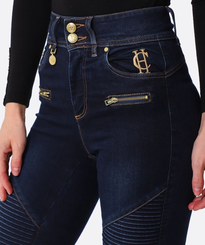 Holland Cooper Skinny Biker Jeans