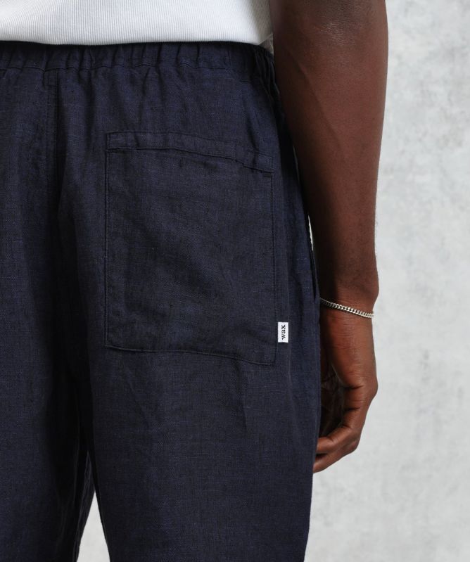 Wax London Two Tone Linen Kurt Shorts