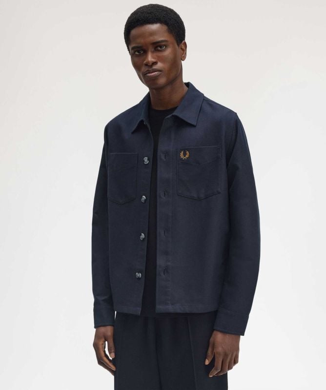 Fred Perry Brushed Twill Overshirt