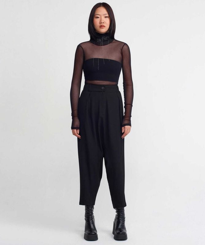 NU London Drop Crotch Trousers