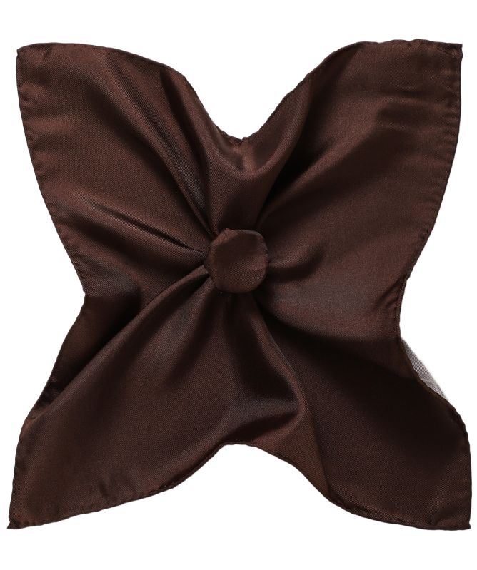 Amanda Christensen Plain Silk Pocket Square