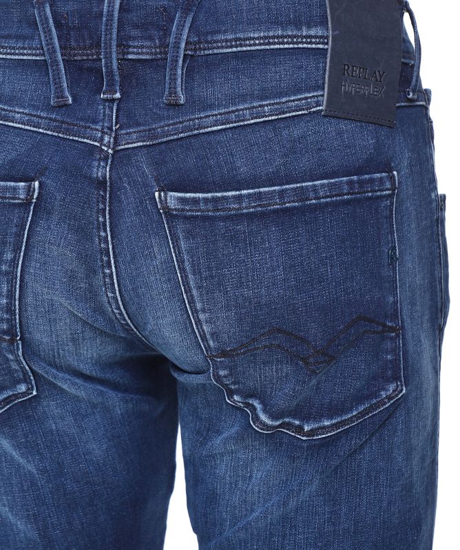 Replay Re-Used Hyperflex Anbass Jeans