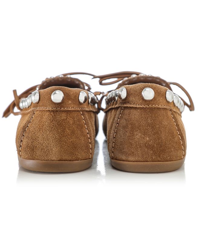 INUOVO Stud Moccasin Loafers