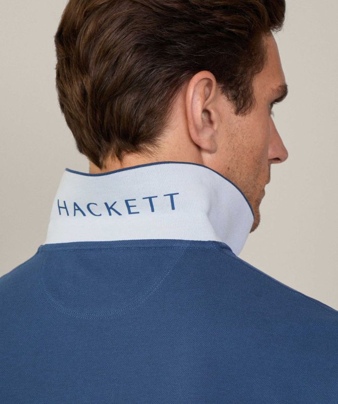 Hackett Slim Fit Pique Polo Shirt
