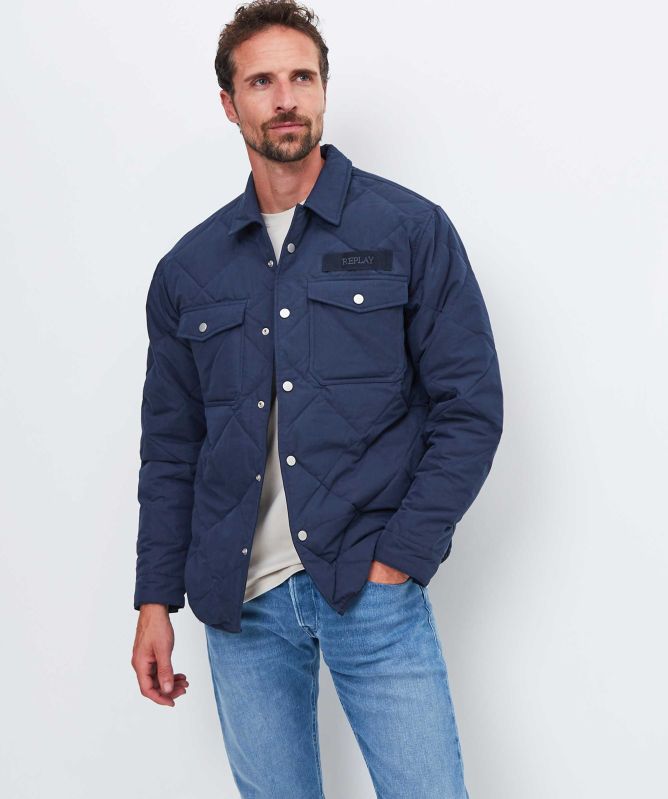 Replay Quilted Overshirt