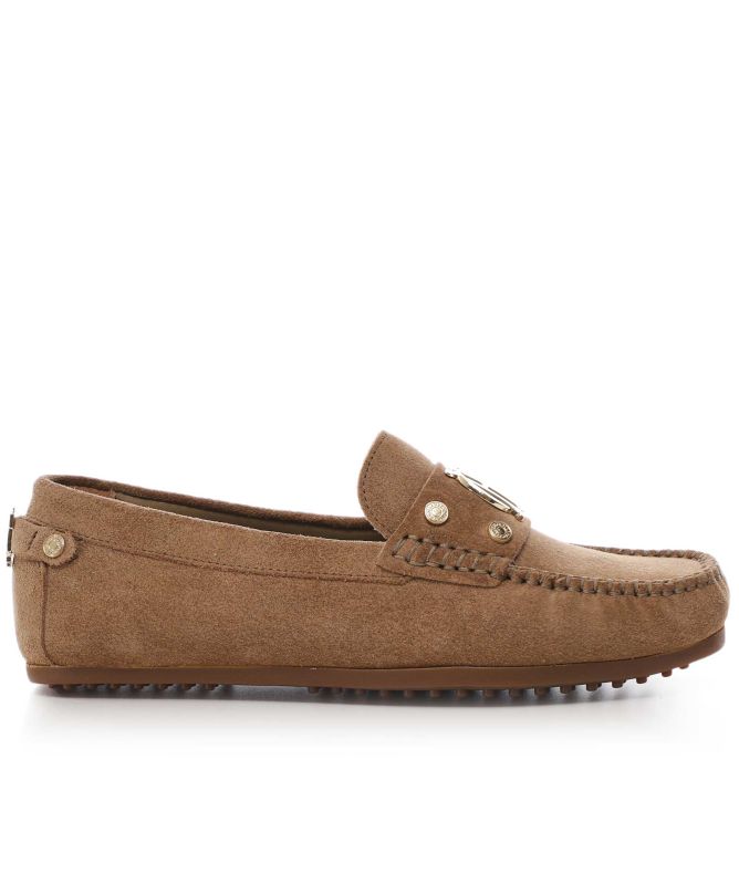 Holland Cooper Suede Driving Loafers