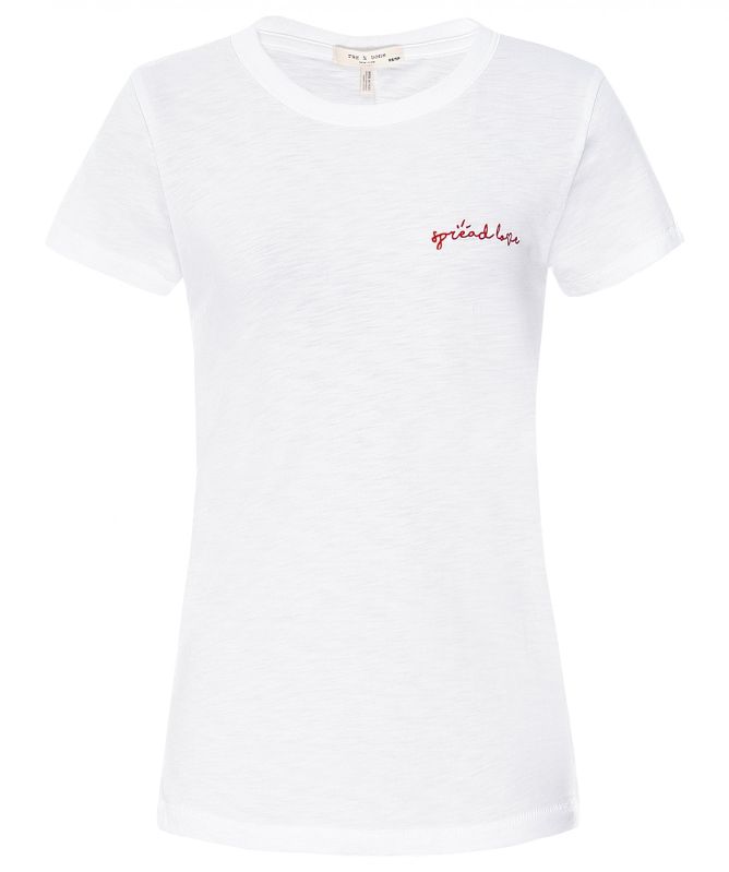 rag & bone Spread Love Organic Cotton Tee