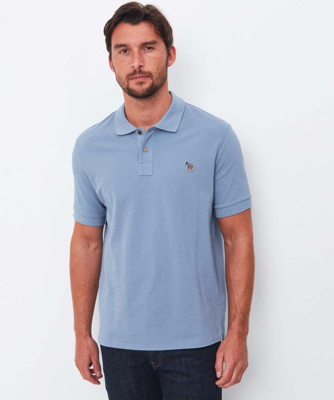 Paul Smith Short Sleeve Zebra Polo Shirt