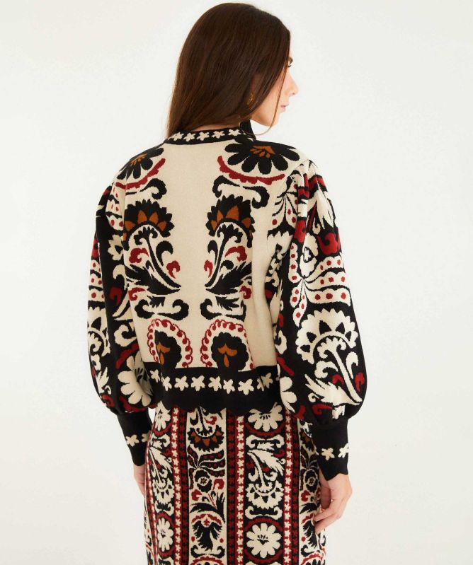 FARM Rio | Winter Tapestry Knit Jumper