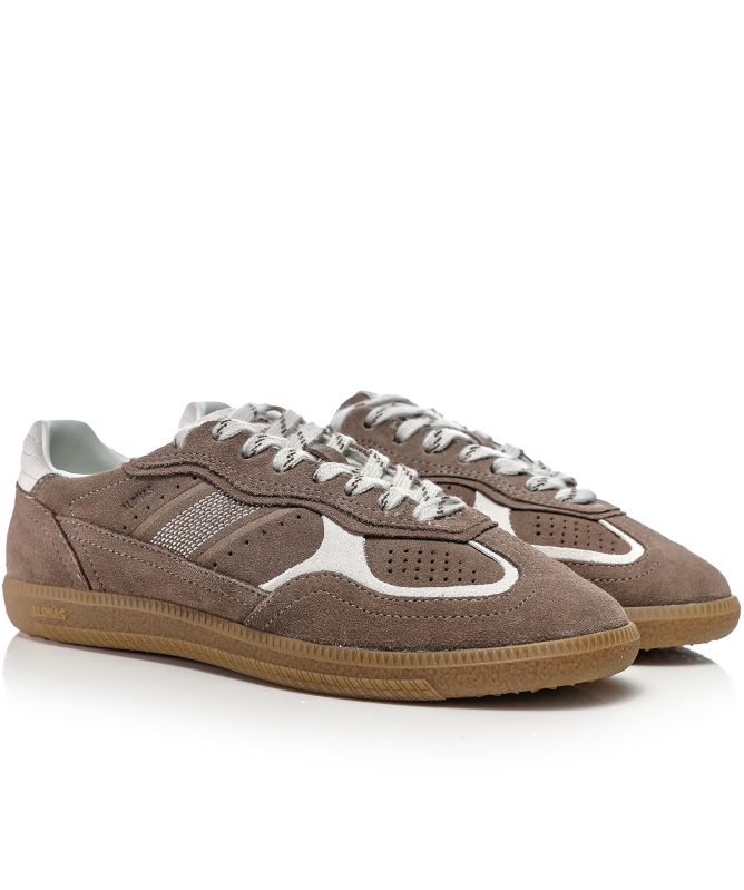 ALOHAS Rife Taupe Leather Sneakers