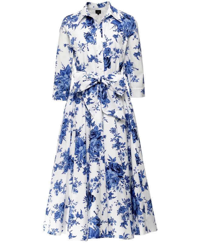 Lavi Spritz Floral Midi Dress