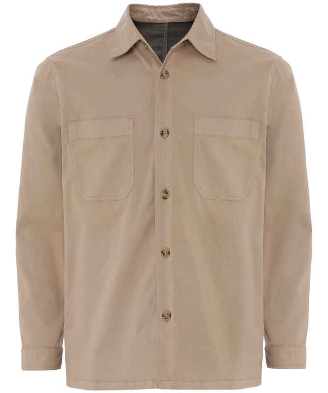 Sand Suede Touch Anders Overshirt