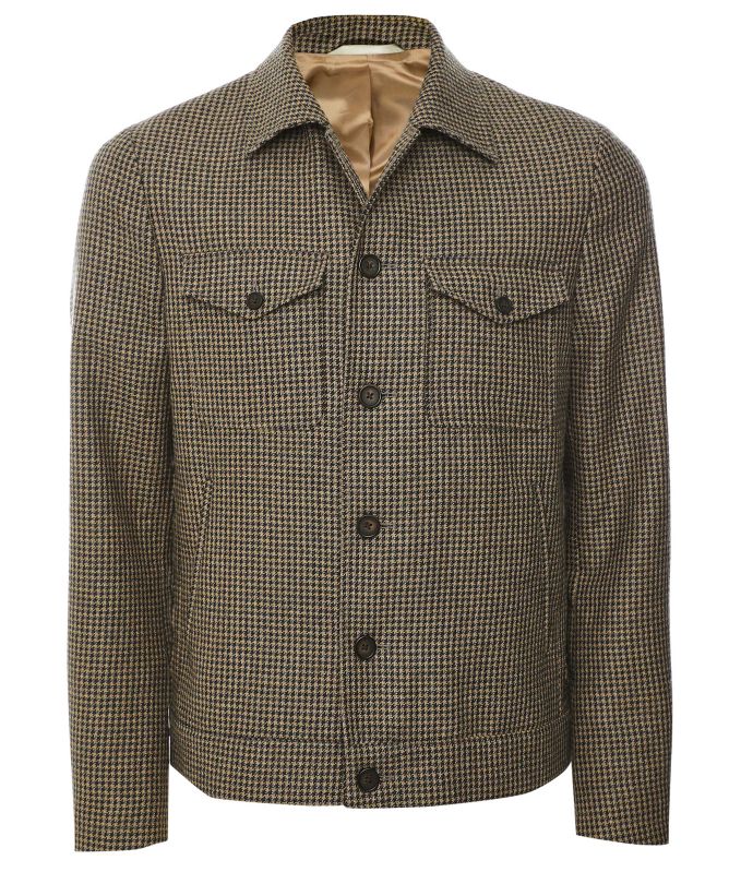 J. Blades Virgin Wool Houndstooth Jacket