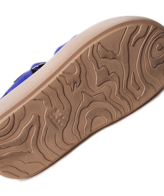 Lofina Suede Platform Cage Sandals