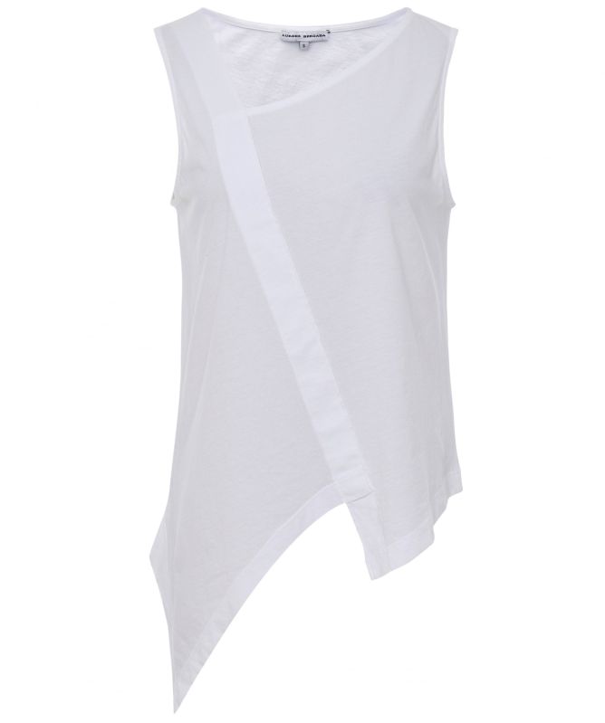Lurdes Bergada Sleeveless Asymmetric T-Shirt