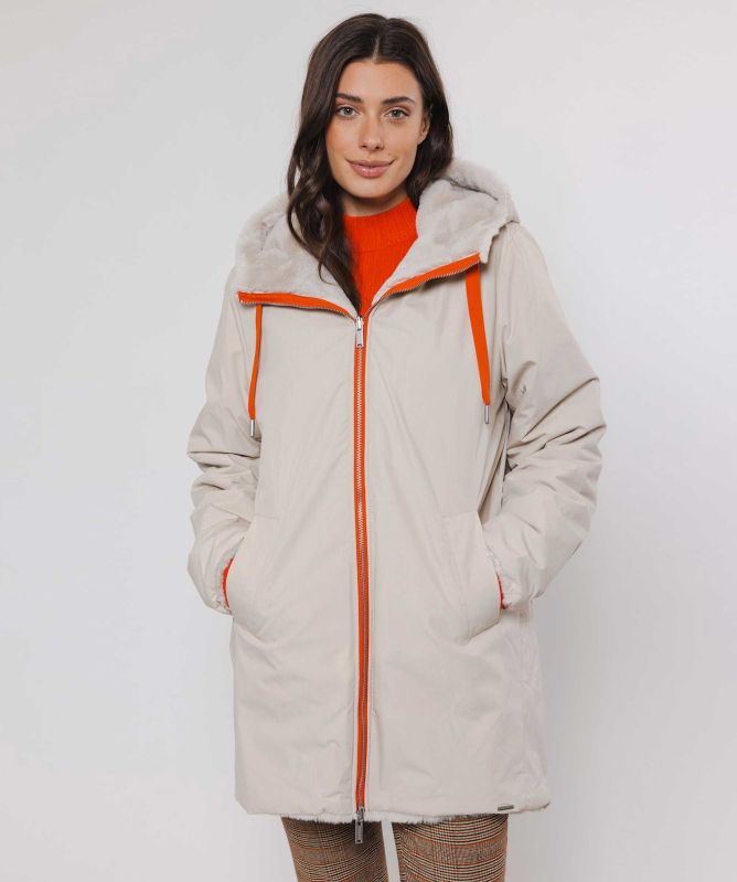 Rino and Pelle Javin Reversible Coat