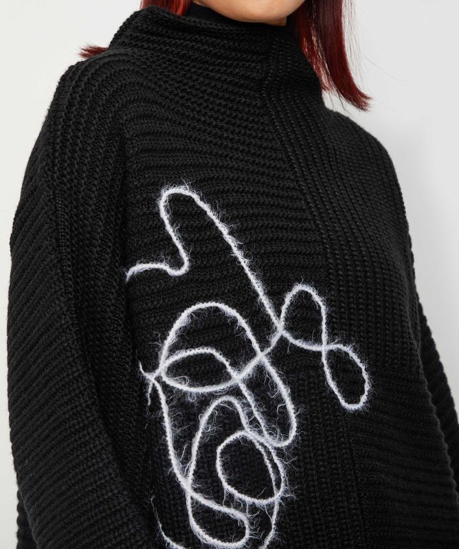 Bize Oversized Chunky Ribbed Jumper