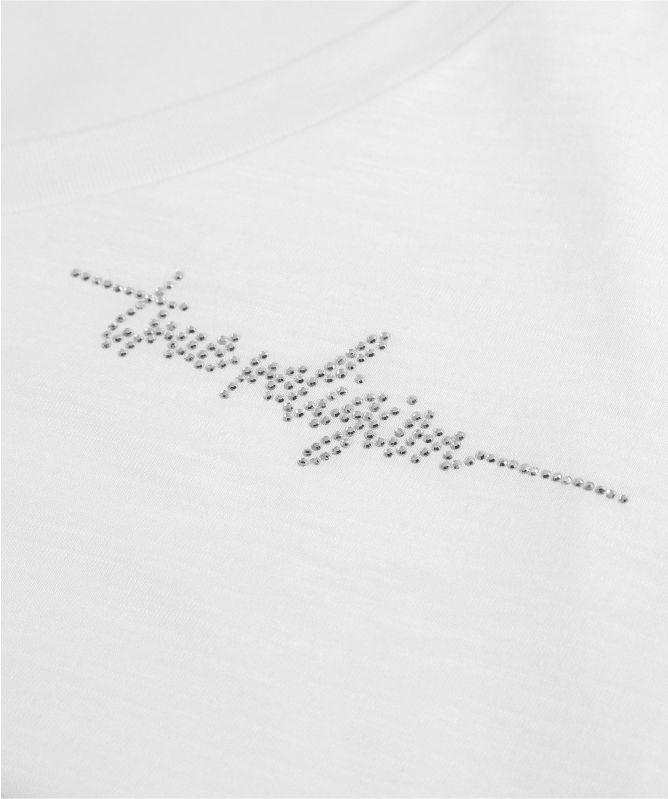 True Religion Crystal Logo V-Neck T-Shirt