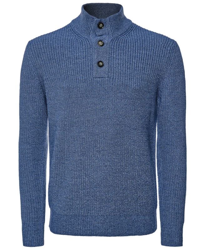 Thomas Maine Rib Knit Mock Neck Jumper