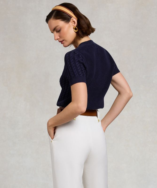 Holland Cooper Cotswold Short Sleeve Cardigan