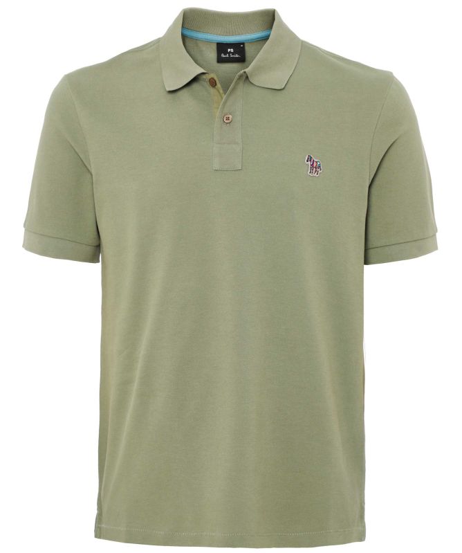 Paul Smith Short Sleeve Zebra Polo Shirt