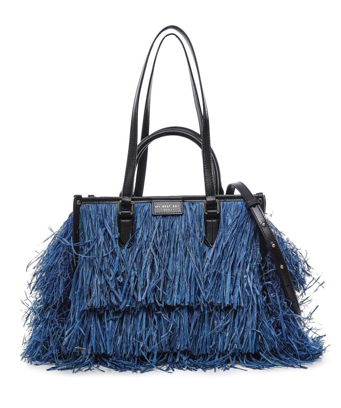 My Best Bag Firenze Atena Bali Fringed Tote Bag