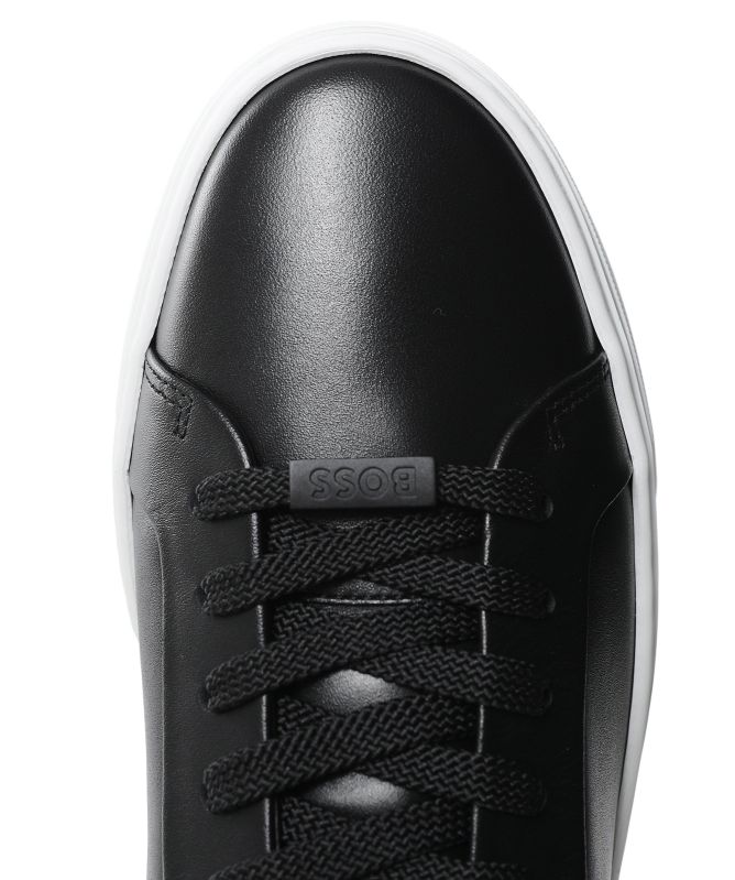 BOSS Leather Gary_Tenn Trainers
