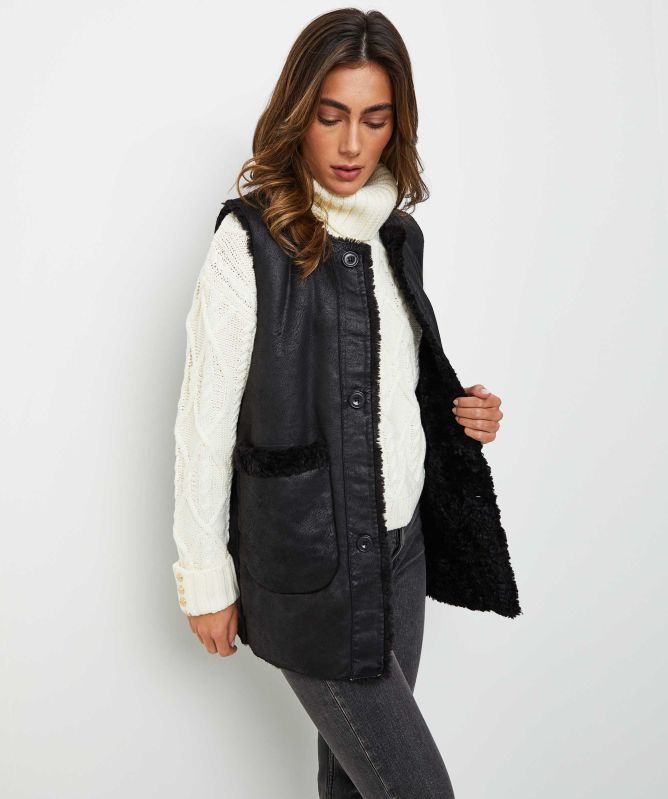 Studio Nordiic Long Reversible Waistcoat