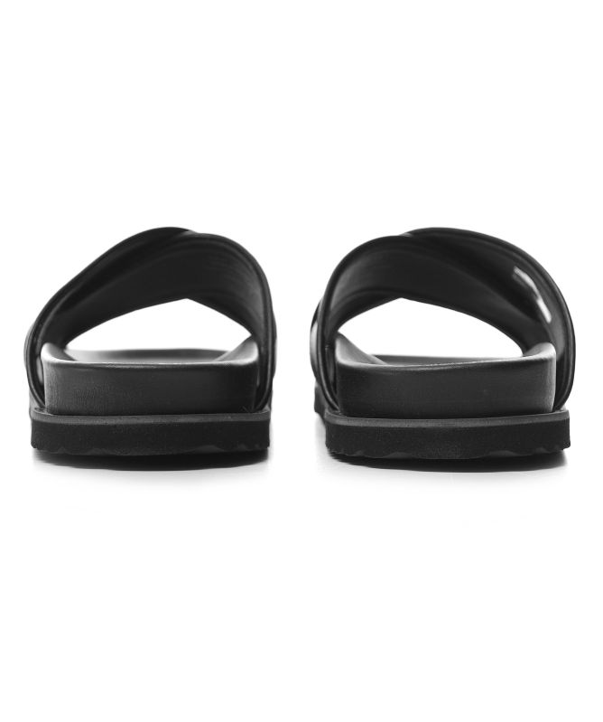 Hackett Leather Mikonos Crossover Sandals