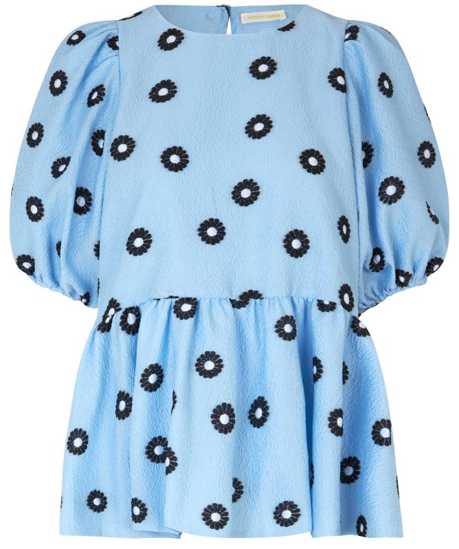 Stine Goya Liw Mini Daisy Peplum Top