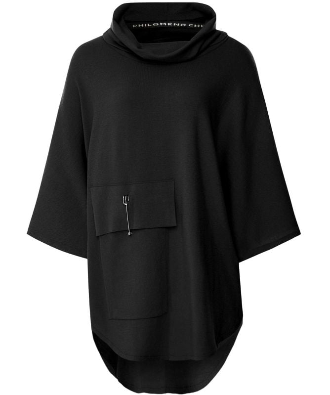 Philomena Christ Cowl Neck Poncho