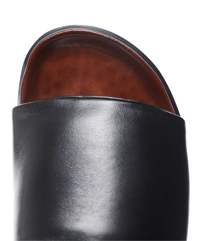 Lorenzo Masiero Fascia Dritta Leather Sliders