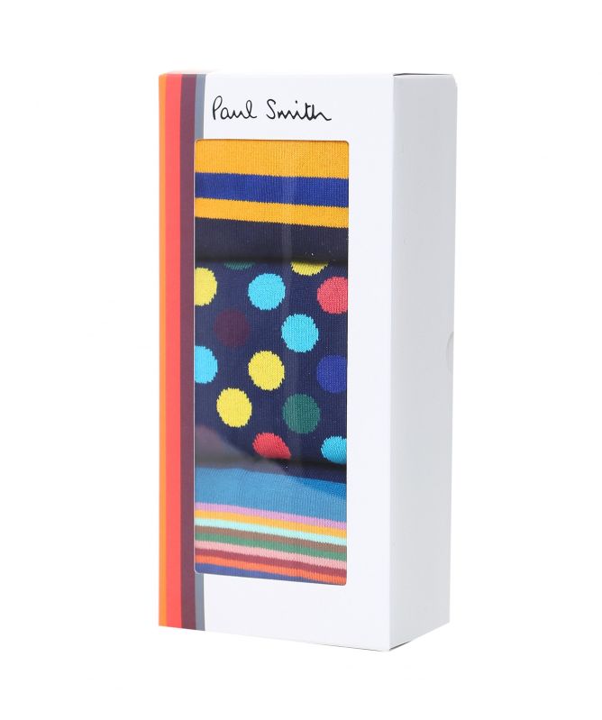 Paul Smith Patterned Socks Three Pack