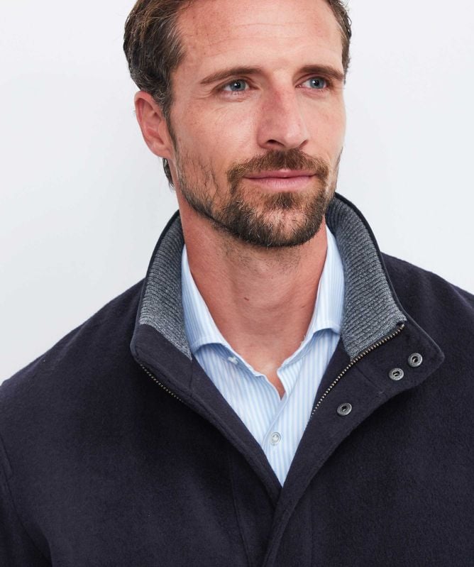 Peter Millar Crown Flex Fleece City Coat