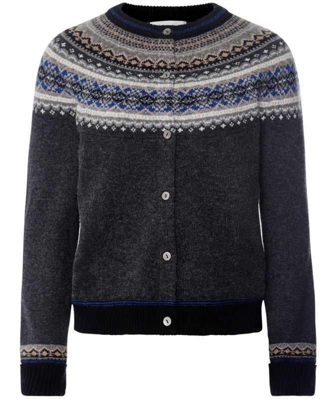 ERIBÉ Alpine Short Wool Cardigan