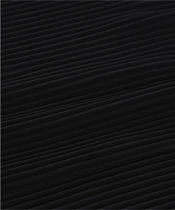 NU London Plisse V Neck Dress