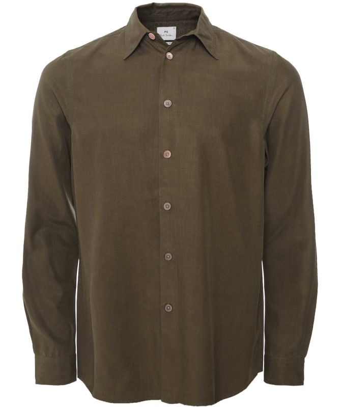 Paul Smith Regular Fit Lyocell-Cotton Shirt