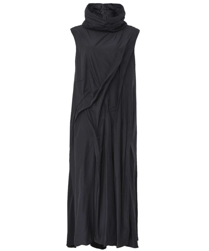 NU London Pintucked Taffeta Dress