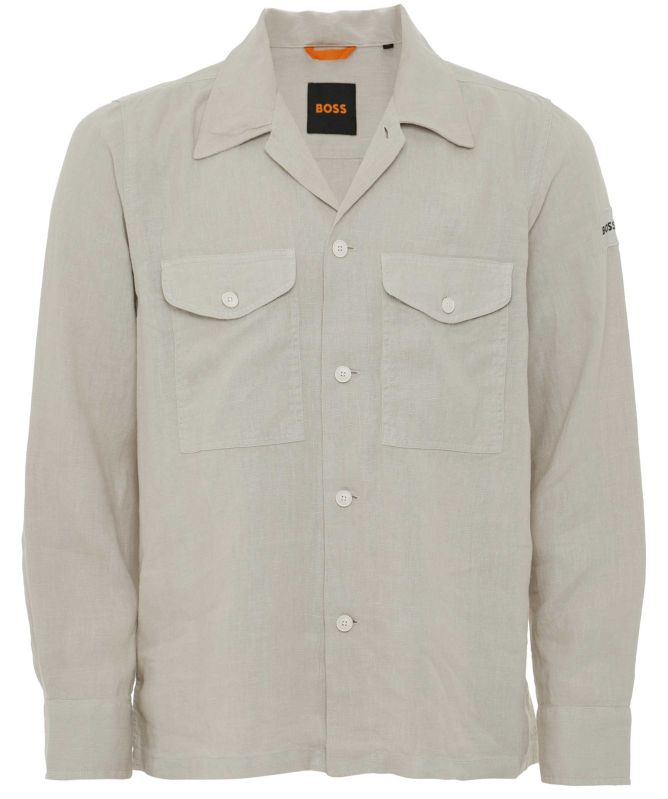 BOSS Linen Lovel_8 Overshirt