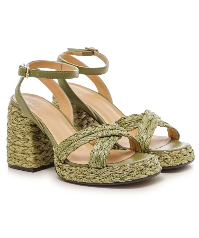 Castaner Valeriette Raffia Sandals