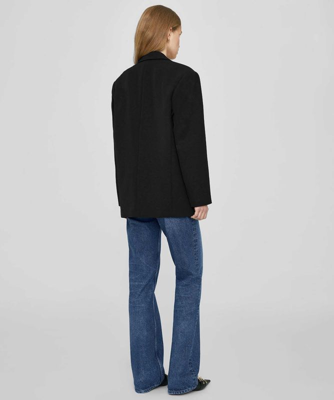 Anine Bing Quinn Wool Blazer