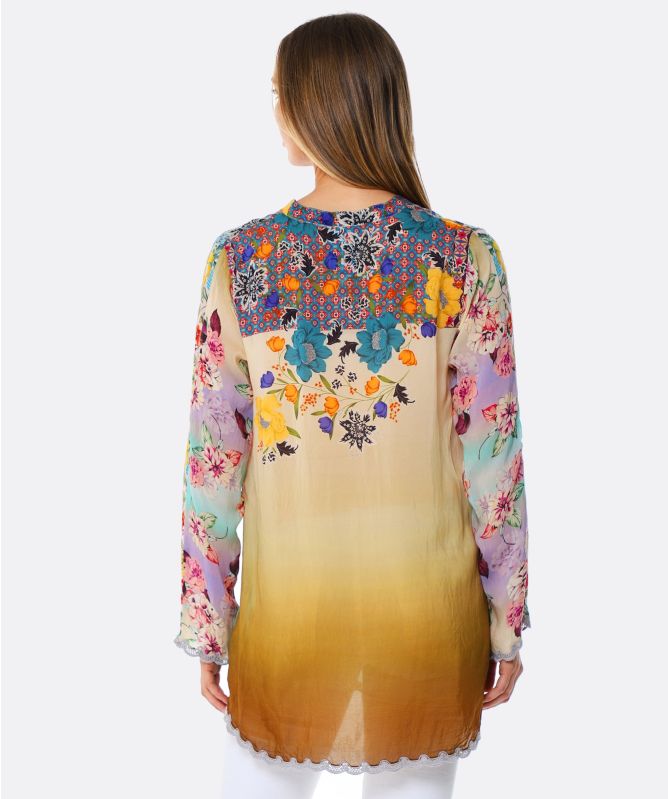 Johnny Was Janice Floral Tunic