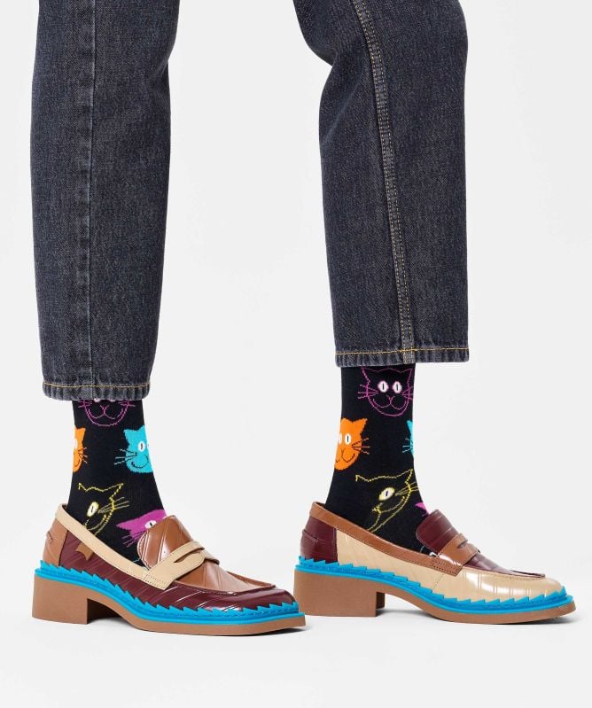 Happy Socks Cat Socks