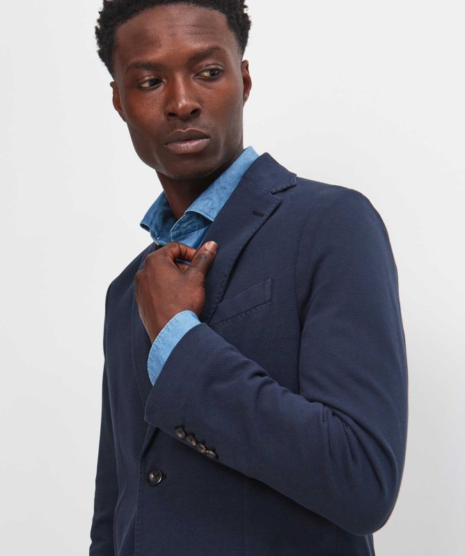 Circolo 1901 Slim Fit Oxford Blazer