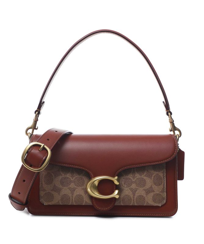 Coach Signature Canvas Tabby Shoulder Bag 26
