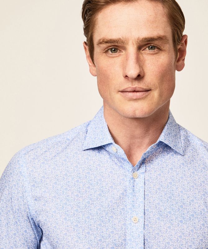 Hackett Slim Fit Seashell Shirt