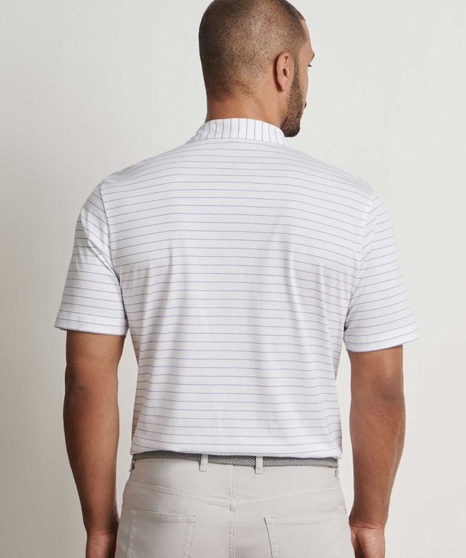 Peter Millar Crown Rover Stripe Polo Shirt