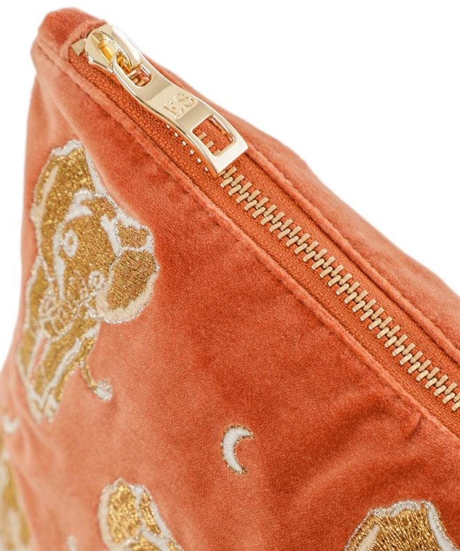Elizabeth Scarlett Golden Elephants Everyday Pouch