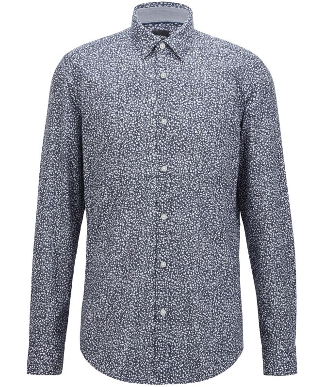 BOSS Regular Fit Floral Lukas_53 Shirt