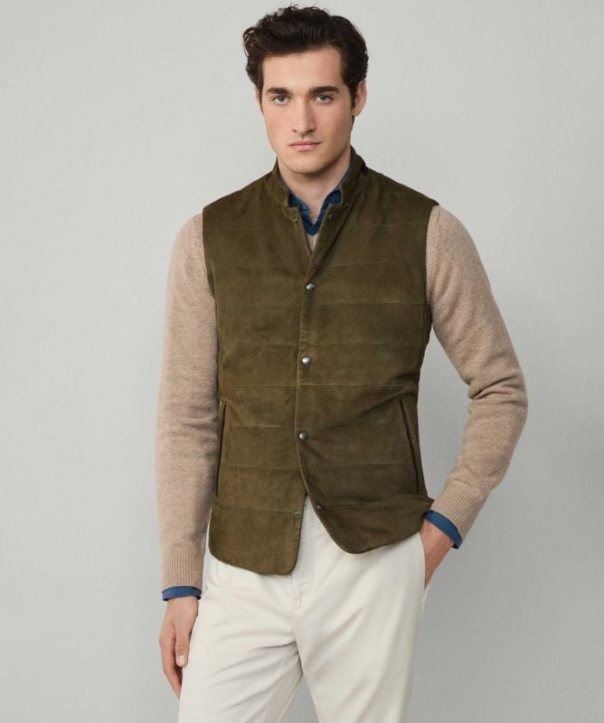 Hackett Suede Regent Gilet
